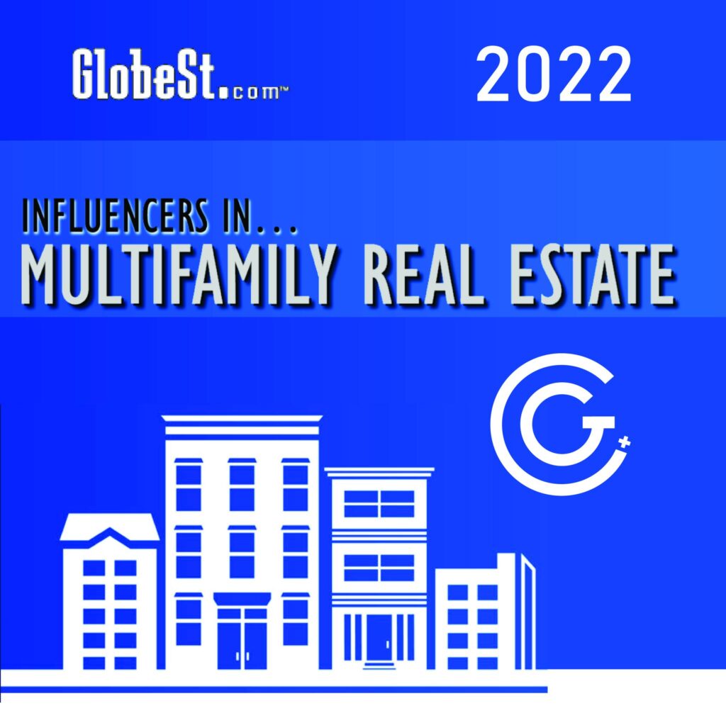 Logo - Globe St Influencers in MultiFamily Real Estate Badge