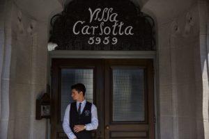 Doorman at Villa Carlotta